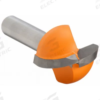 CMT Round Groove Cut Profile Router Bit: Fractional Inch, Carbide Tipped - Round-Groove Profile Router Bits