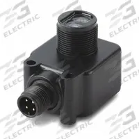 EATON Photoelectric Sensor Receiver: M18 Threaded, Built-in Connector, 4 - Pin M12 Connector (MPN E65-SMTD15-HDD). Key specifications — DC Supply Voltage Rating: 10-30V DC; Brand: EATON.