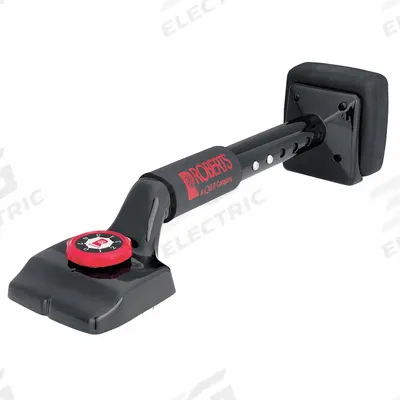 ROBERTS Carpet Knee Kicker: 4 3/4 in Overall Wd, 4 3/4 in Overall Ht, 4 in Clamp Face Wd - Knee Kickers