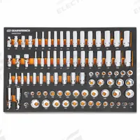 GEARWRENCH: 3/8 in Drive, 85 Piece, 12-Point/6-Point, SAE, 1/4" - 1" (MPN GWMSSKT38SAE). Key specifications — attr1224269: 3/8 in; attr1204685: Not Tether Capable; attr1204650: 1/4" - 1"; attr1204673: Socket Bits Not Included; attr1204688: GEARWRENCH; attr1224230: Friction; attr1224354: No Thin Wall; attr1206170: Deep Sockets.