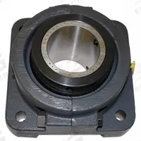 SEALMASTER 4 Bolt Flange Bearing: Tapered Roller, 3 in Bore, Cast Iron, Set Screws, 7 3/4 in Lg (MPN RFB 300). Key specifications — Bore Type: Cylindrical; Brand: SEALMASTER; Lubricant Material: NLGI #2 Equivalent; Mounting Bolt Size: 3/4 in; System of Measurement: Inch.