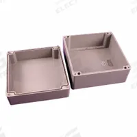 HAMMOND Enclosure: Polyester, 10 in x 9 in x 6 in, NEMA 4/4X, Solid Cover, Screw On (MPN 1590ZGRP235). Key specifications — Brand: HAMMOND; Closure Method: Screws; Enclosure Material: Polyester; Knockouts: Not Included.