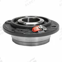 MOLINE BEARING 4 Bolt Flange Bearing: Spherical Roller, 3 in Bore, Cast Iron, Concentric Collar (MPN 29631300). Key specifications — Bore Type: Cylindrical; Brand: MOLINE BEARING; Lubricant Material: LC-2 Lithium Complex Grease; Mounting Bolt Size: 5/8 in; Split Housing: Not Split; System of Measurement: Inch.
