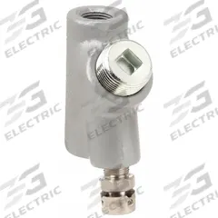 Sealing Fitting - Vertical: Iron, 1/2 in Trade Size, Female, 3 11/16 in Overall Lg (MPN EYDEF50). Key specifications — Brand: APPLETON ELECTRIC; Connection Type: Threaded; Thread Gender: Female; Ends - Hazardous Fittings: 1/2 in FNPT x 1/2 in MNPT; Material: Iron; Hazardous Location Rating: Class I, Division 1 and 2, Groups B, C, D; Thread Type: NPT; Standards: UL 886.