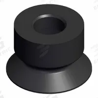 SMC Pad Unit: Flat, w/o Adapter, 10 mm Pad Dia, Silicone, Black, 40, 7 mm Pad Ht, ZP3 (MPN ZP3-10UMS). Key specifications — attr1019101: ZP3-10UMS; attr1019103: SMC; attr1019107: 40.
