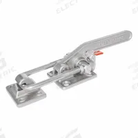 JW WINCO Latch Type Toggle Clamp: Horizontal, Includes Locking Handle, 25 mm Hook Adjustment - Max (MPN 852.3-4000-T6-NI). Key specifications — Brand: JW WINCO; Handle Style: Locking Horizontal Handle.