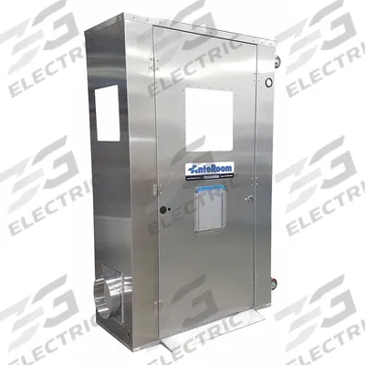 ANTEROOM Particle Containment Enclosure: 51 1/2 in Overall Wd, 24 in Overall Lg - Anteroom Particle Containment Units
