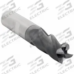 WIDIA HANITA Square End Mill: Carbide, TiAlN Coated, 4 Flute, 1/2" Mill Dia, 1" LOC, 3" OAL (MPN I4S0500W100R)