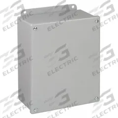 HOFFMAN Enclosure: Steel, 12 in x 10 in x 5 in, NEMA 12/13, Solid Cover, Screw On (MPN A1210SC). Key specifications — Brand: HOFFMAN; Closure Method: Screws; Knockouts: Not Included.
