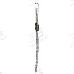HUBBELL WIRING DEVICE-KELLEMS Pulling Grip: 0.25 in to 0.49 in, 6,800 lb Breaking Strength (MPN 03302016). Key specifications — Cable Dia. Range: 0.25 in to 0.49 in; Material: Galvanized Steel; Color Code: Dark Green; Eye Style: Rotating; Brand: HUBBELL WIRING DEVICE-KELLEMS.