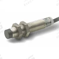 EATON Inductive Cylindrical Proximity Sensor: Built-in Connector, Unshielded, 3 Wires, 4 - Pin M12 (MPN E57-12LE10-C1D). Key specifications — Brand: EATON; AC Supply Voltage Rating: Not Rated; DC Supply Voltage Rating: 6-48V DC.