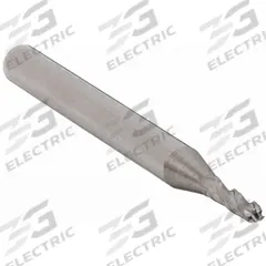 APPROVED VENDOR Ball End Mill: Carbide, 3 Flute, 1/16" Mill Dia, 1/4" LOC, 1-1/2" OAL (MPN 222-001030)