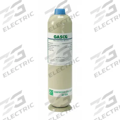 GASCO Calibration Gas: Air, Disposable, +/-5% Accuracy, C3H8, Calibration Gas - Calibration Gases for Portable Gas Detectors