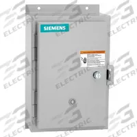 SIEMENS NEMA Magnetic Motor Starter: Non-Reversing, 3 Poles, NEMA Size 0, 18 A, 120V AC Coil (MPN 14CUA320F). Key specifications — attr211388: SIEMENS; attr951451: 1NO; attr951453: 110/120V AC; attr951489: Three; attr951498: Screw Terminals; attr984425: 1NO; attr984429: Pilot Light; attr997361: None (Not Applicable to Electronic Overloads).