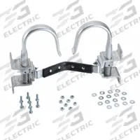 LOUISVILLE LADDER Ladder Pole Grip and Cable Hook: Rubber/Steel (MPN PK-E03C). Key specifications — Brand: LOUISVILLE LADDER; Material: Rubber.