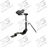 GAMBER-JOHNSON Computer Mount Kit: Pedestal Computer Mount, Computers/Tablets, Passenger Seat, Black (MPN 7170-0135). Key specifications — Product Type: Pedestal Computer Mount; Compatible Devices: Tablets; Color: Black; Mounting Location: Passenger Seat; Includes: Vehicle Base; Features: Limited Lifetime Warranty.