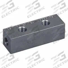 POWER TEAM Hydraulic Valve Manifolds & Subplates: 10,000 psi Max Pressure, Steel, 1.5 in Overall Ht (MPN 9617). Key specifications — Body Material: Steel; Brand: POWER TEAM; Port Connection Type: NPT; Port Connection Size: 3/8" NPTF.