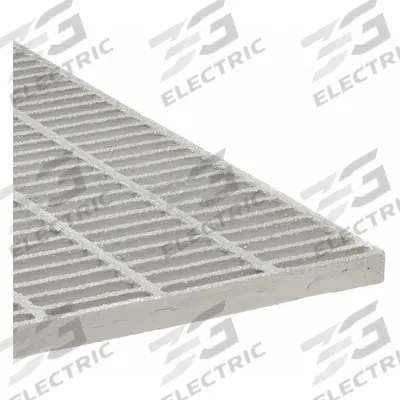FIBERGRATE Fiberglass Molded Grating: Impact Resistant Grating - Food Grade Impact-Resistant Grating