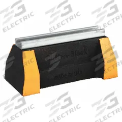 ANVIL Support Block: Rubber Base, Pre-Galvanized Steel, 10.88 in Overall Lg, 1,500 lb Load Capacity (MPN 2400700304). Key specifications — Support Material: Steel; Base Material: Rubber; Base Size: 10.88 in L x 5 in W; Brand: ANVIL.