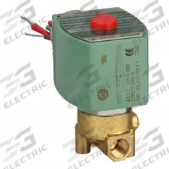 REDHAT Solenoid Valve: 2-Way, Normally Closed, 1/8 in Pipe Size, 220V AC/240V AC, High Flow (MPN 8262H001). Key specifications — Pipe Size: 1/8 in; Voltage: 220V AC; Brand: REDHAT; Coil Enclosure: Without Junction Box.