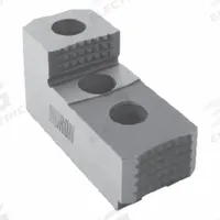 HURON Lathe Jaw: Pointed, Serrated, Steel, For 12 in Chuck, 1.95 in Ht (MPN KT212RJ). Key specifications — Brand: HURON; Mounting Bolt Size: M16.