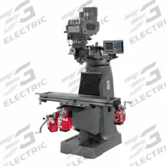 JET Vertical Milling Machine: JTM-4VS, 3 hp, 230/460V (MPN 690099). Key specifications — attr1088193: JET; attr1099138: Variable; attr1088241: R8.