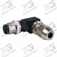 MURRELEKTRONIK Circular Connector: A Coded, 4 Pin, M12 Screw, IP67, IDC, 90° Angle (MPN 7000-12561-0000000). Key specifications — Connector Body Type: Pin; Coding: A; Brand: MURRELEKTRONIK; Voltage Rating: 32V AC; Thread Size: M12; Mounting Style: Screw; IP Rating: IP67; Connector Orientation: 90° Angle.