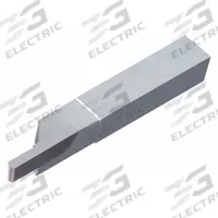 MICRO 100 Single-Point Tool Bit: GS Tool Bit Style, 3/4 in Shank Wd, 3/8 in Shank Ht, Carbide, Zinc (MPN GS-120002)