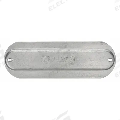 HUBBELL KILLARK Covers for Conduit Access Fitting: Steel, O Series, 1/2 in Trade Size - Covers for Conduit Access Fittings