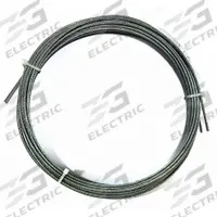 APPROVED VENDOR Wire Rope: Vinyl, Stainless Steel, 7 x 7, 96 lb Working Load Limit, Silver (MPN 2VJP9). Key specifications — End Type: Plain; Brand: APPROVED VENDOR.