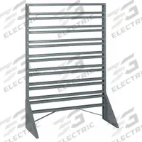 QUANTUM STORAGE SYSTEMS Bin Rail Floor Rack: 36 in x 15 in x 54 in, 1 Usable Sides, 0 Bins, QRU-16S. Key specifications — Frame Material: Steel; Brand: QUANTUM STORAGE SYSTEMS.