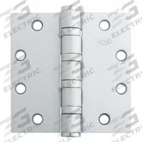 IVES Butt Hinge: Stainless Steel, Full Mortise, 4 1/2 in Leaf Wd (MPN 5BB1HW 4.5X4.5 630). Key specifications — Removable Pin: Yes; Bearing Type: Ball; Material: Stainless Steel.