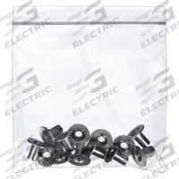 APPROVED VENDOR Reclosable Bag: 2 mil Thick, 6 in Wd, 6 in Lg, Hang Hole Not Included, Bag, 100 PK (MPN 6GGN3). Key specifications — With Hang Hole: Hang Hole Not Included; Brand: APPROVED VENDOR; Package Configuration: Bag.