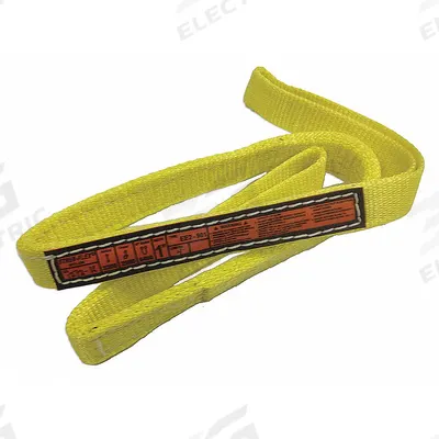 STREN-FLEX Web Sling: Type 3, Nylon, 9 ft Sling Lg, 12 in Eye Lg - Standard Nylon Flat-Eye Web Slings