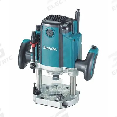 MAKITA Router: Full-Size, Plunge Base, 3.25 hp, Fixed Speed, 22,000 RPM - Full-Size Corded Routers