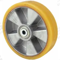 APPROVED VENDOR Caster Wheel: 7 7/8 in Wheel Dia., 2 in Wheel Wd, Polyurethane, 1,760 lb Load Rating (MPN ALTH 200/20K-BB0.5). Key specifications — Brand: APPROVED VENDOR; Wheel/Tread Color: Tan.