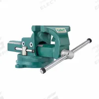 KANCA Combination Vise: Covered, 5 1/2 in Jaw Face Wd, 6 1/2 in Max Jaw Opening, 3 1/2 in Throat Dp (MPN KADPLSB-135). Key specifications — attr663938: KANCA; attr669110: Steel; attr669112: Bolt-Down.