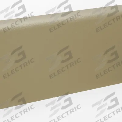 PAWLING Wall Guard: WG-8, PVC, Tan, 7 3/4 in Overall Ht - PVC Crash Rails & Bumper Guards