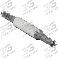 APPROVED VENDOR Square End Mill: Carbide, AlTiN Coated, Double End, 4 Flute, 1/4" Mill Dia, 5/8" LOC (MPN 239-001043)