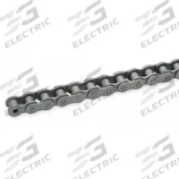 TSUBAKI Roller Chain: Single Strand, 40, 1/2 in Pitch, Steel, 10 ft Overall Lg, Riveted Pin, Coated (MPN 40NEPRB). Key specifications — Brand: TSUBAKI.