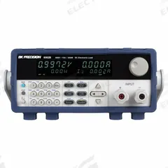 B&K PRECISION DC Electronic Load: 0 V to 500 V, 15 A Max Measurable Current, 300 W Power, RS-232/USB (MPN 8502B). Key specifications — Brand: B&K PRECISION.