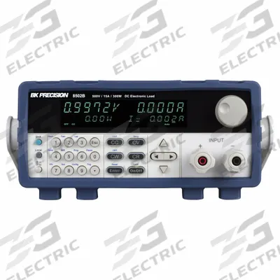 B&K PRECISION Electronic Load: 0 V to 500 V, 15 A Max Measurable Current, 300 W Power - Electronic Loads