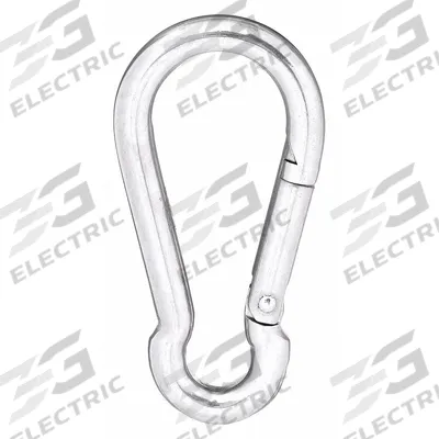 LUCKY LINE PRODUCTS Interlocking Snap: 1 Snaps, 400 lb Working Load Limit - Load Rated Spring Snaps