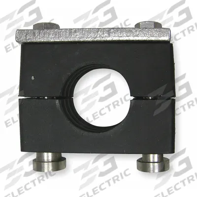 BEHRINGER PIPE SYSTEMS Vibration-Dampening Beta Clamp: Ribbed Bore, 304 Stainless Steel Clamp (MPN R8HT6175-PP) - Vibration-Dampening Textured Core Beta Clamps