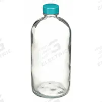 QORPAK Sampling Bottle: 480 mL, Colorless, 28-400, Urea, 12, Polyethylene/PTFE, Type III (MPN GLC-01185). Key specifications — Body Color: Colorless; Pre-Cleaned: None; Body Material: Soda Lime Glass; Brand: QORPAK; Screw Closure Size: 28-400; Graduated: No; USP Specification: Type III; Closure Attached: Attached.