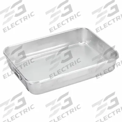 VOLLRATH Roasting Pan with Drop Handles: Roasting Pan with Drop Handles Pan, Aluminum - Bake & Roast Pans