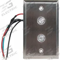 DORTRONICS Door Status Indicator: Hi-Intensity LED (MPN 7201xL2-H). Key specifications — Material: 304 Stainless Steel; Brand: DORTRONICS; Product Type: Hi-Intensity LED.