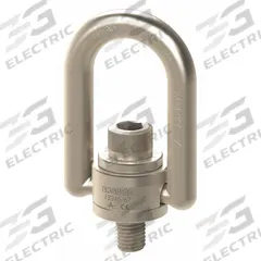 ADB HOIST RINGS Hoist Ring: Pivot/Swivel, Nickel-Plated Steel, 5/16"-18, Max. 800 lb, Removable Bolt (MPN EN33212). Key specifications — Brand: ADB HOIST RINGS; Thread Size: 5/16"-18; Operation: Lifting.