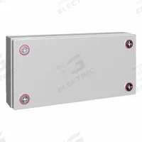 RITTAL Enclosure: Light Gray, Steel, 5 in x 11 in x 3 in, NEMA 1/12/3R/4, Solid Cover (MPN 1515000). Key specifications — Color: Light Gray; Cover Style: Solid; Includes: Mini Cam Lock; NEMA Enclosure Rating: 12; Brand: RITTAL.
