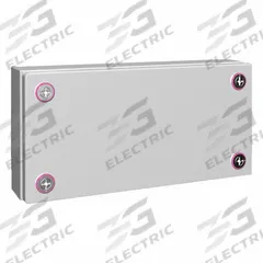 RITTAL Enclosure: Light Gray, Steel, 5 in x 11 in x 3 in, NEMA 1/12/3R/4, Solid Cover (MPN 1515000). Key specifications — Color: Light Gray; Cover Style: Solid; Includes: Mini Cam Lock; NEMA Enclosure Rating: 12; Brand: RITTAL.